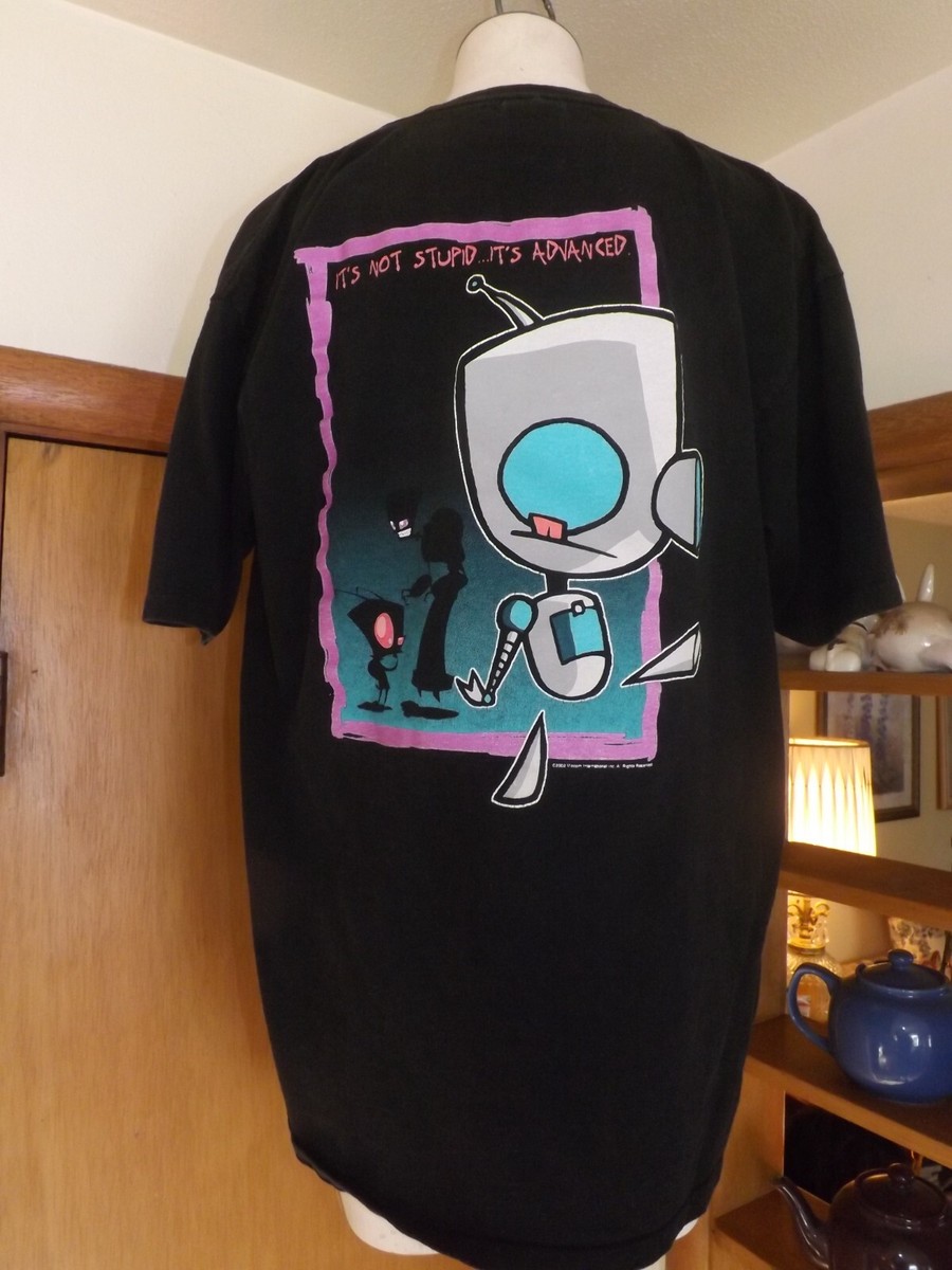 Vtg 2002 Its Not Stupid, Its Advanced. Invader Zim GIR