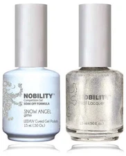 Lechat Nobility Gel Polish & Nail Lacquer - Snow Angel 0.5 oz - #NBCS127
