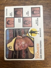 1973 Topps - Johnny Podres, Don Zimmer, Bob Skinner #12 Dave Garcia (RC)