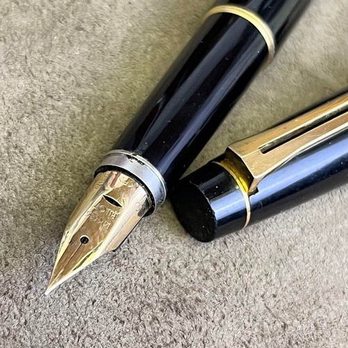 Stylo plume pilote point à bille personnalisé GRANDEE 14K encre vintage rétro