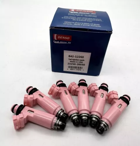 6x New Denso Fuel Injectors For 2002-2008 Toyota Highlander 3.3L V6 23250-20030