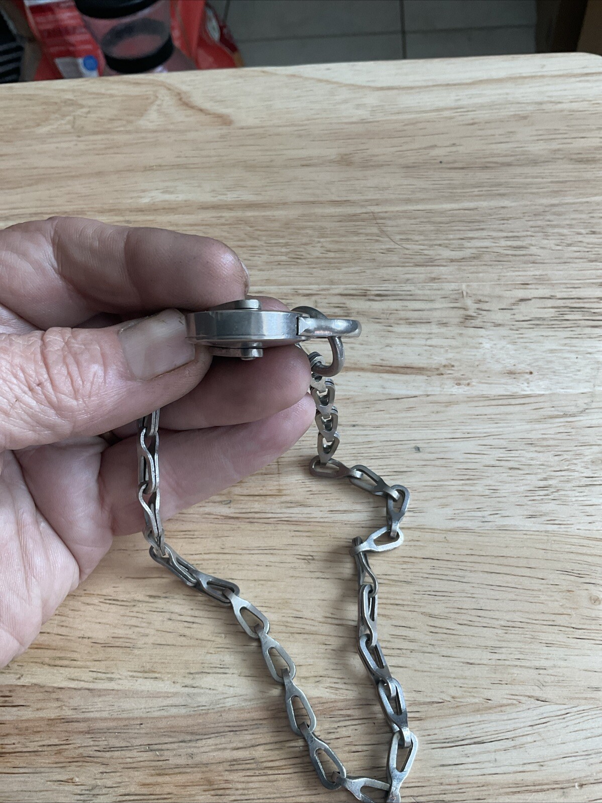 Vintage Ames Sword Co. Spare Tire Lock Sept 19 1882 No Key