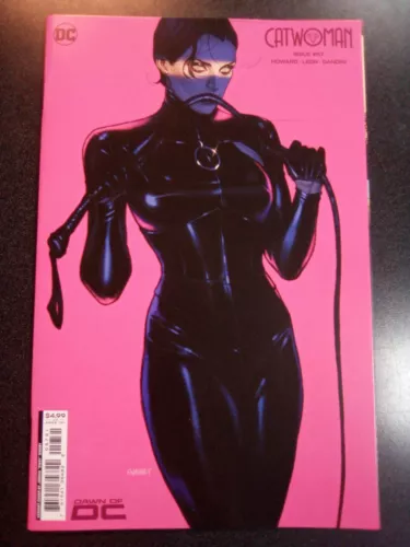 Catwoman #57 Cover C Joshua Sway Swaby Card Stock Variant Comic Book First Print
