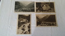 Lot de 4 cartes postales Hautes Pyrénées 65 CAUTERETS 