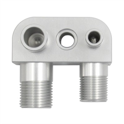 New Conversion A/C Line Compressor Adapter FittingM8x1.25 Fit for LSX LS3 Engine