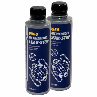 Getriebe Öl Ölverlust Stop 2 x 250 ml Ölzusatz Getriebeöl Additiv Mannol 9968