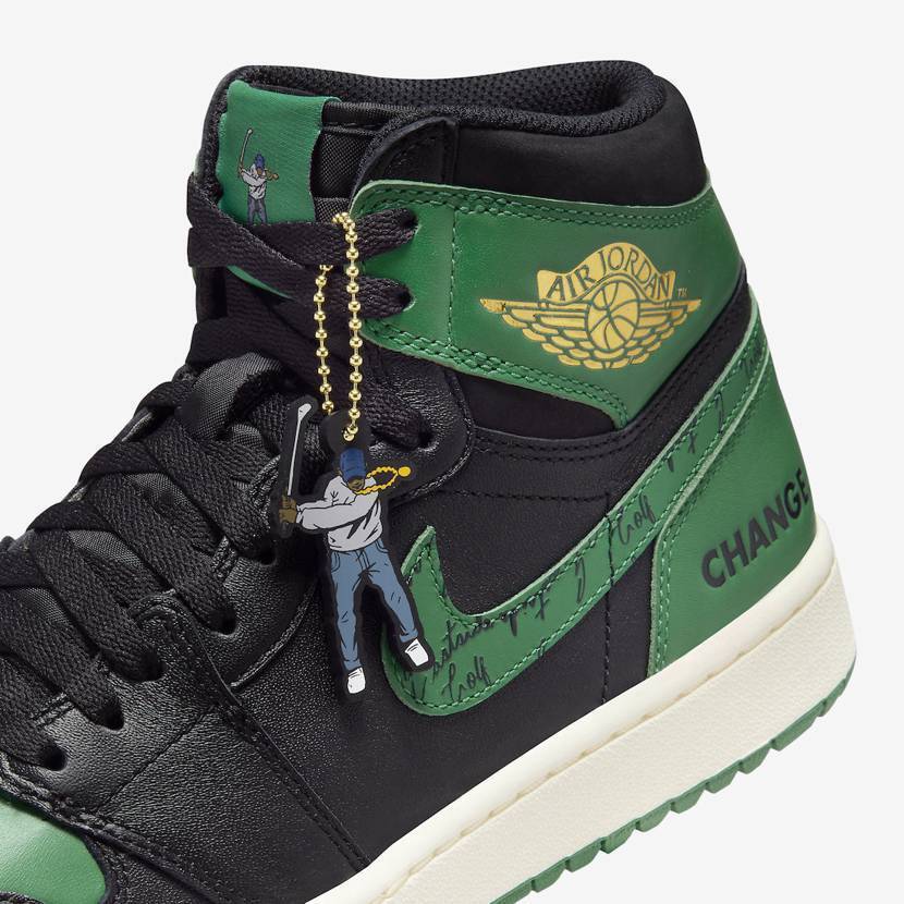 Nike Jordan 1 High x Eastside Golf 1961 Black Malachite Nike Jordan 1 High x Eastside Golf 1961 Black Malachite