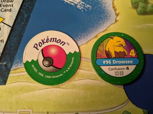 1999 Pokemon Master trainer Board Game Replacement Parts U PICK POG Card Token - Picture 147 of 215
