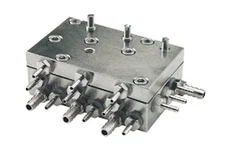 DCI Automatic Tri Block Dental Handpiece Single Piece Flow Control Part 4421