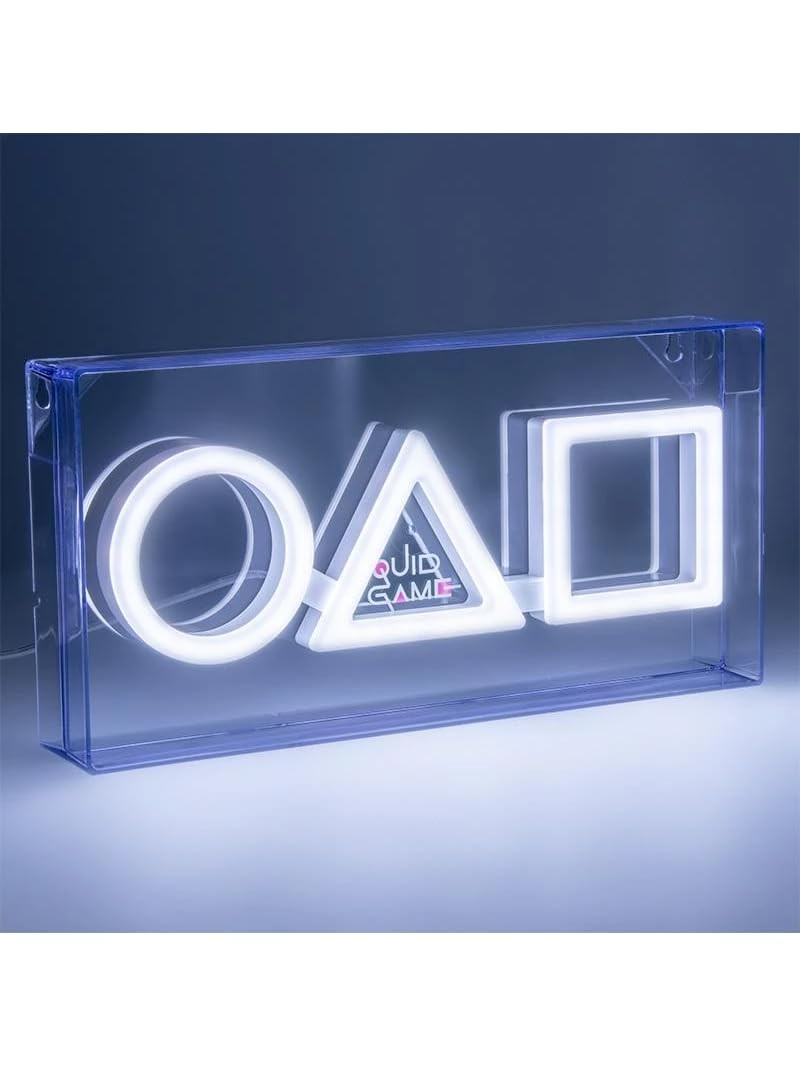 B&Q - Squid Game Led Logo Neon LightFreestanding Or Wall Mountable Acrylic Lamp For Gaming Room DecorPaladone - Image 3
