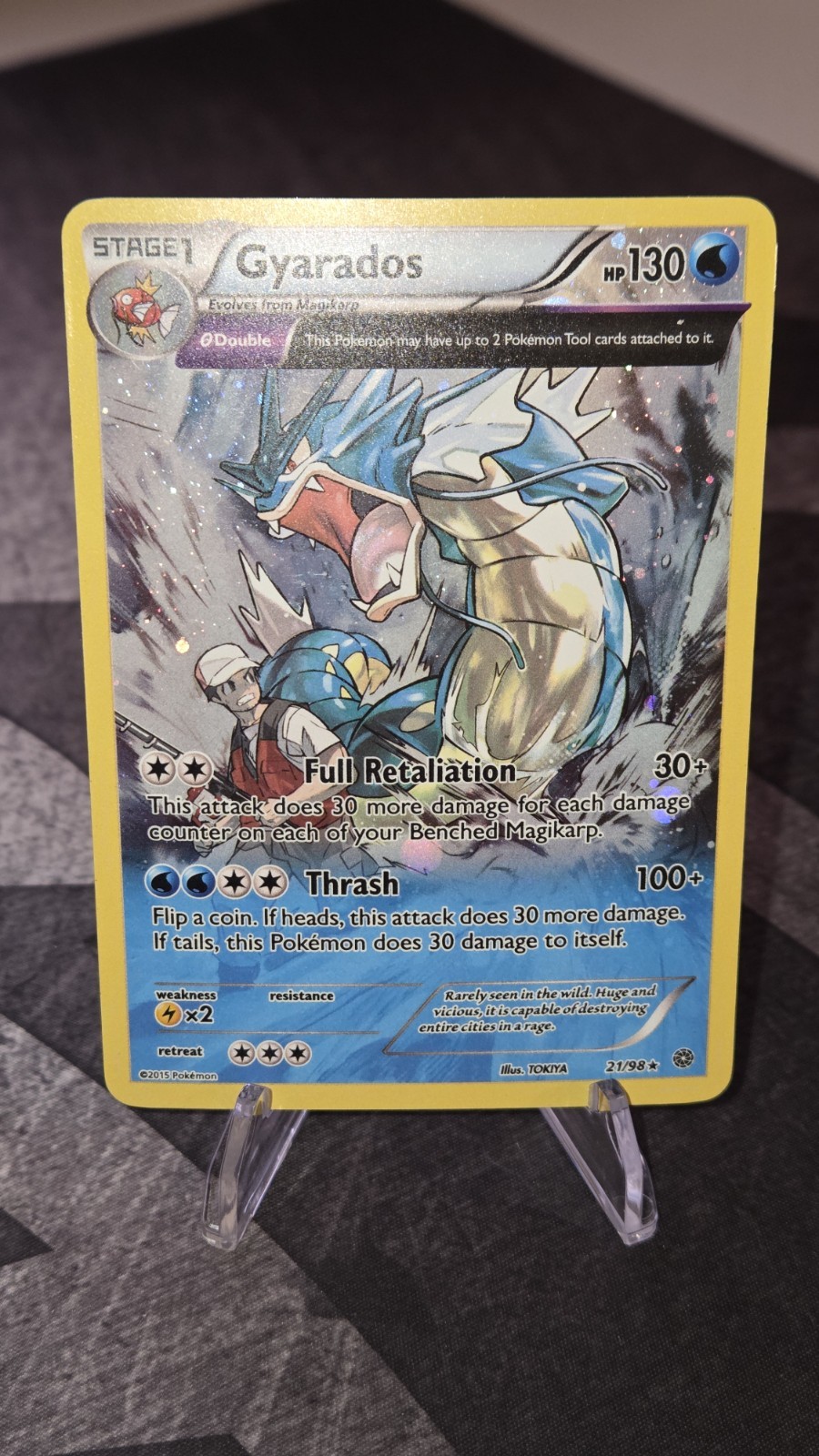 Gyarados 2015 XY: Ancient Origins #21/98 Promo (Cosmos Holo) Price