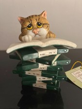 COMIC & CURIOUS CATS: "Book Club" (A23826) LINDA JANE SMITH (2013).