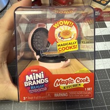 Zuru Mini Brands Really Works Magic Cook Kitchen WAFFLE MAKER New