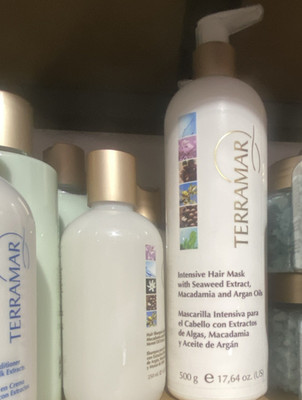 Terramar Intensive Hair Mask Seaweed Extract Macadamia Argan Oil 500g / 17.64oz