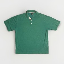 Nike Golf Performance Standard Fit Green Sport Polo Shirt Men  s Size XL Dri-fit
