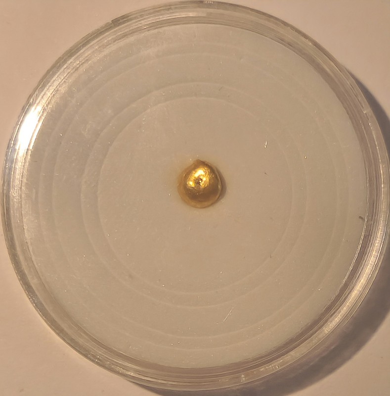24k Gold Piece • Approximately .3 grams • Refined Gold • Jewler Gold