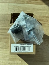 Genesis DIN/Yoke Scuba Tank Pro Valve 3000 PSI Service, 3/4" 14 NPS Threads