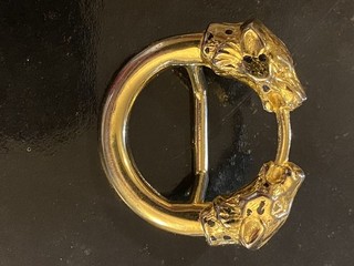 Boucle De Foulard Malka Léopard