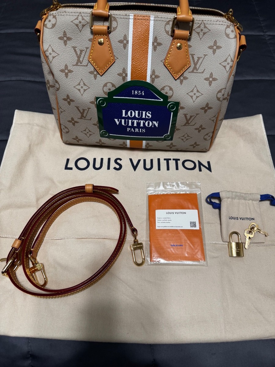 Louis Vuitton Speedy 25 Bandouliere Limited Edition Monopaname