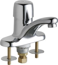 Chicago Faucets 3400 MVP Single Handle Centerset Metering Sink Faucet