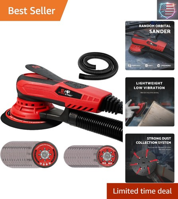 #ad #ad Electric Random Orbital Sander with Vacuum Attachment 350W Professional grad... $288.75