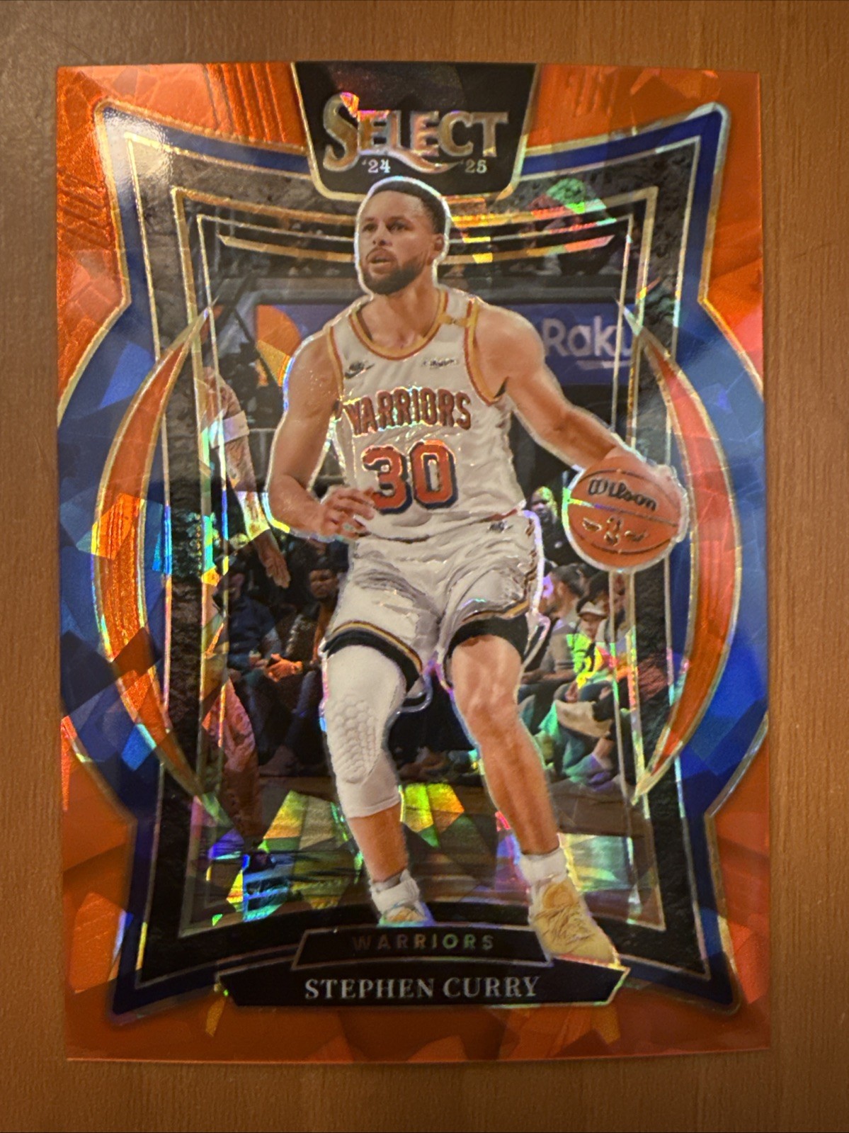 2024-25 Panini Select - Concourse Stephen Curry #7 Orange Cracked Ice 66/275!!