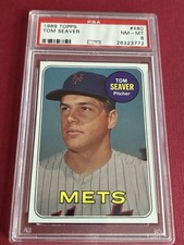 1969 Topps - Tom Seaver #480 PSA 8, Great Eye Appeal, Only 43 Higher