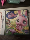 NINTENDO DS VIDEO GAME LITTLEST PETSHOP Garden Tested Complete with Manual