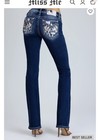 Miss Me Trinity Wing Bootcut Jeans women’s new size 29 Sold Out America Wings — photo 6