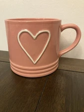 PINK HEART MUG PLANTER