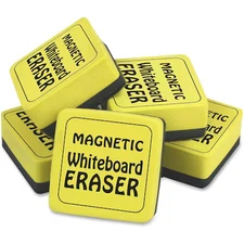 THE PENCIL GRIP TPG3552 WB Eraser, Magnetic, 2"Wx1/2"Lx2"H, 24/PK, YW PK