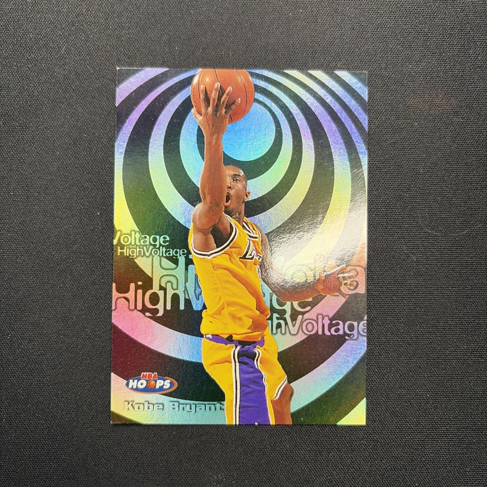 KOBE BRYANT 1997-98 HOOPS HIGH VOLTAGE INSERT # 1 clean clean clean 🧼