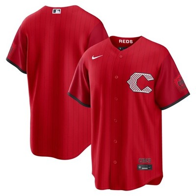 [ All Stitched ] Men's Reds 2026 City Connect Stadium Jersey