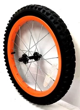 16" Bicycle Front Orange Wheel with 1.95" Tire Mini-BMX Kids Bike #H46