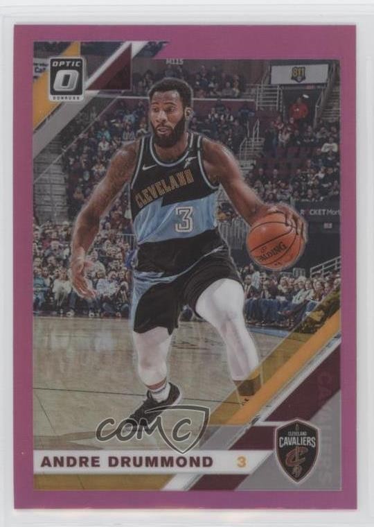 2019-20 Panini Chronicles Donruss Optic Traded Pink Andre Drummond #514 07rd