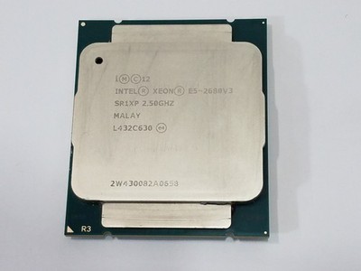 Lot of 2 Intel SR1XP Xeon E5-2680 v3 2.5 GHz LGA 2011-3 Server CPU Processor