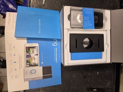Ring Video Doorbell 2 HD Video 1080P Motion Activated Alerts Wi-Fi NEW OPEN BOX