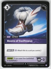 Boots of Swiftness Uncommon Spiritforged 133/221 NM
