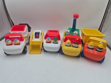 Lote Little Tikes Toddle Tots recolector de cerezas volteo de basura plataforma plana carga de deslizamiento