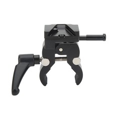 V Lock Battery Adapter With Crab Clamp Mount Accessory For Tripod Light Stand CT