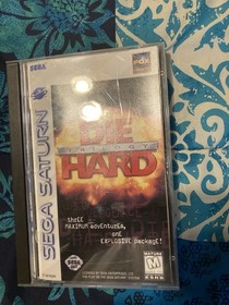 Die Hard Trilogy Sega Saturn 1997 In Case With Manual & Registration Card