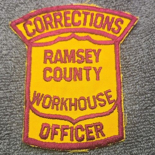 Ramsey County Corrections Workhouse Ofc Patch Minnesota Collectible Rare Vtg 
