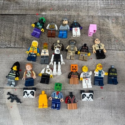 LEGO Minifigure Lot Minecraft Jurassic Park Batman