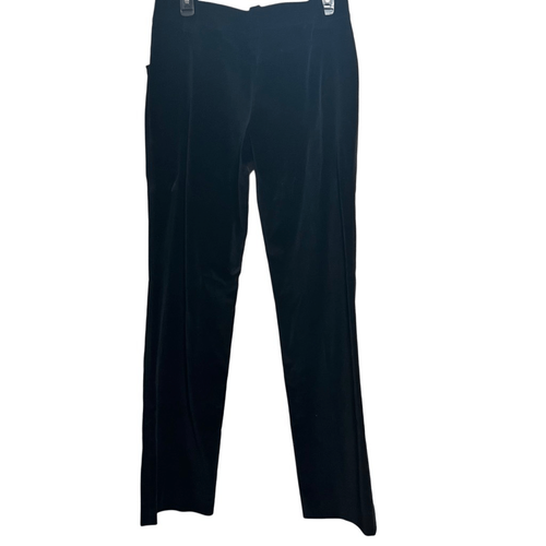 Women’s Black Velvet Piazza Sempione dress pants size 42 stretch - Afbeelding 2 van 9