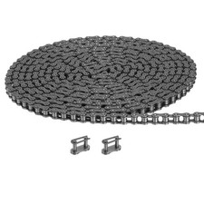 Roller Chain 20Feet 1/2" Pitch with 2 Connecting Links Pitch, 480 Links