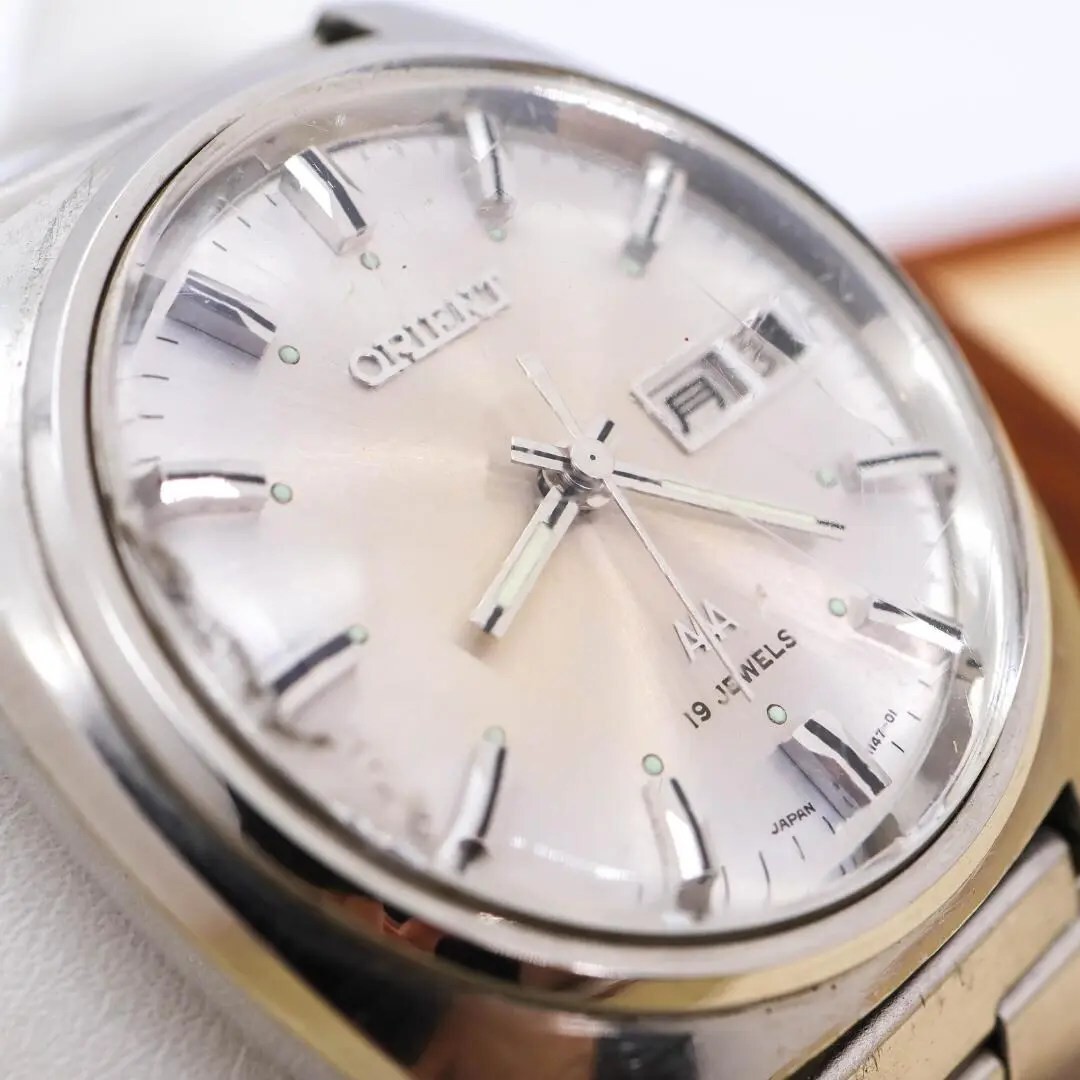 Operating ORIENT AAA Wristwatch Automatic 19 Jewe… - image 2