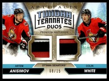 2020-21 Upper Deck Artifacts Tundra Teammates Duos Premium Artem Anisimov/Colin