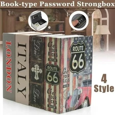 Book Safe with Key Lock – Hidden Dictionary Diversion Safe Box