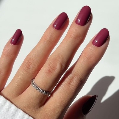 Glamnetic Press On Nails - Berry 1 Stück (30er Pack), 1 - weinrot 