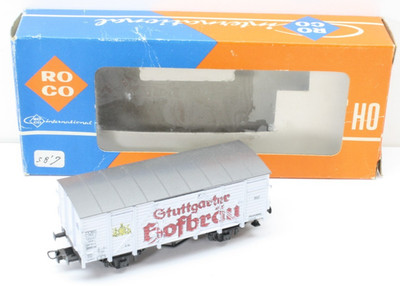 Roco Freight  4305D Closed Beer Wagon Gtuttgarter Hofbrau of the DB